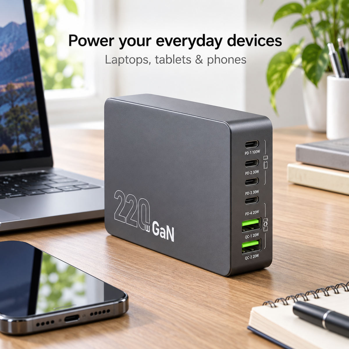 Power Tower Desktop Charging Station