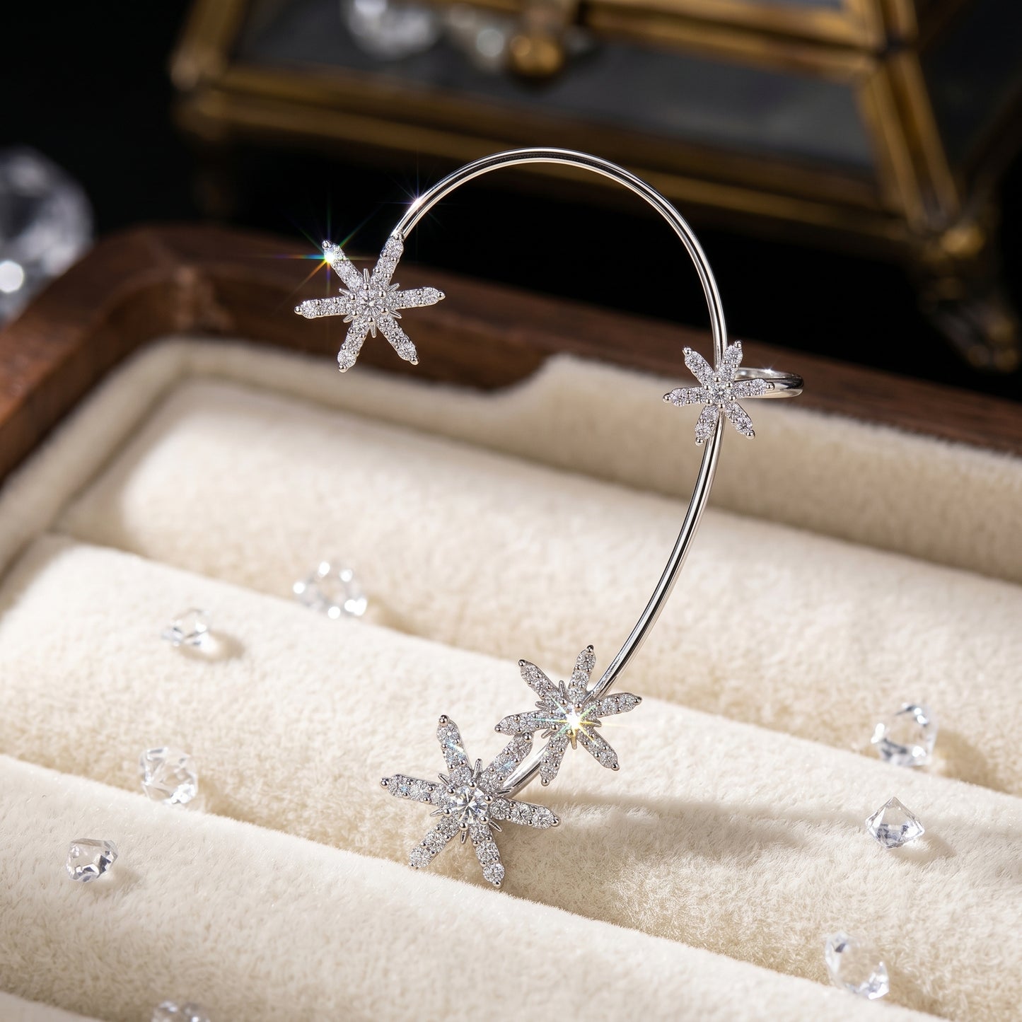 Elegant Adjustable Ear Clips Earrings