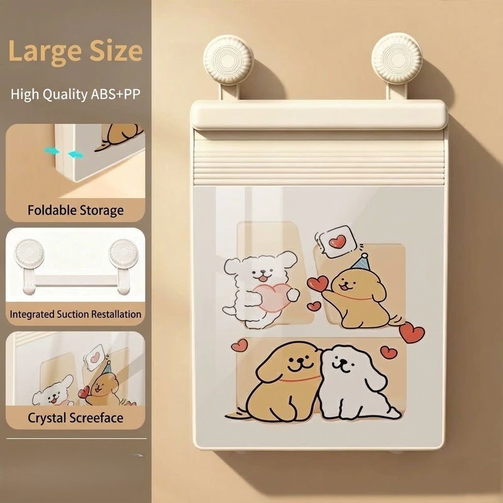 Always Clean Suction Wall Laundry Basket
