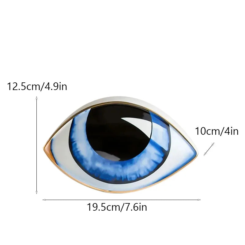 Mystic Eye Sculpture Ceramic Home Decor