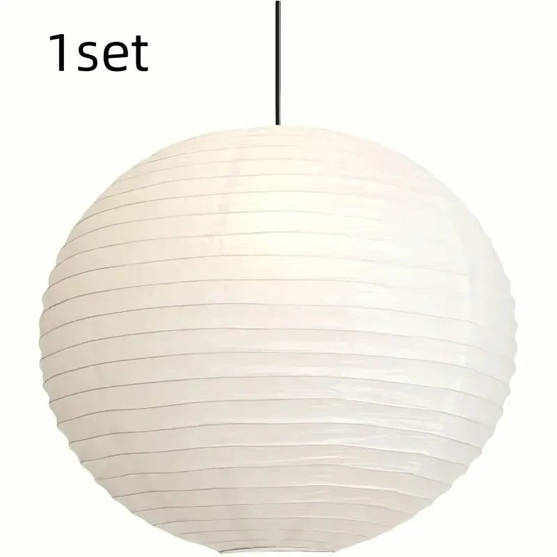 Japanese Style Paper Lantern Pendant Ceiling Lamp
