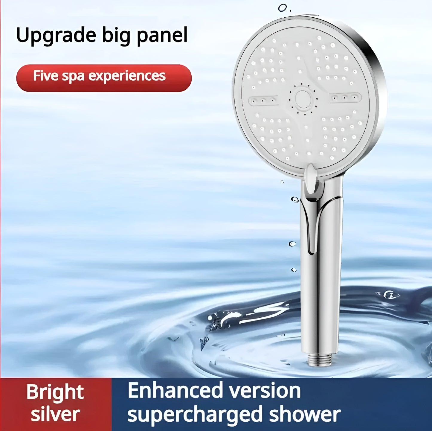 Pocket Spa High-Pressure Handheld Shower Head