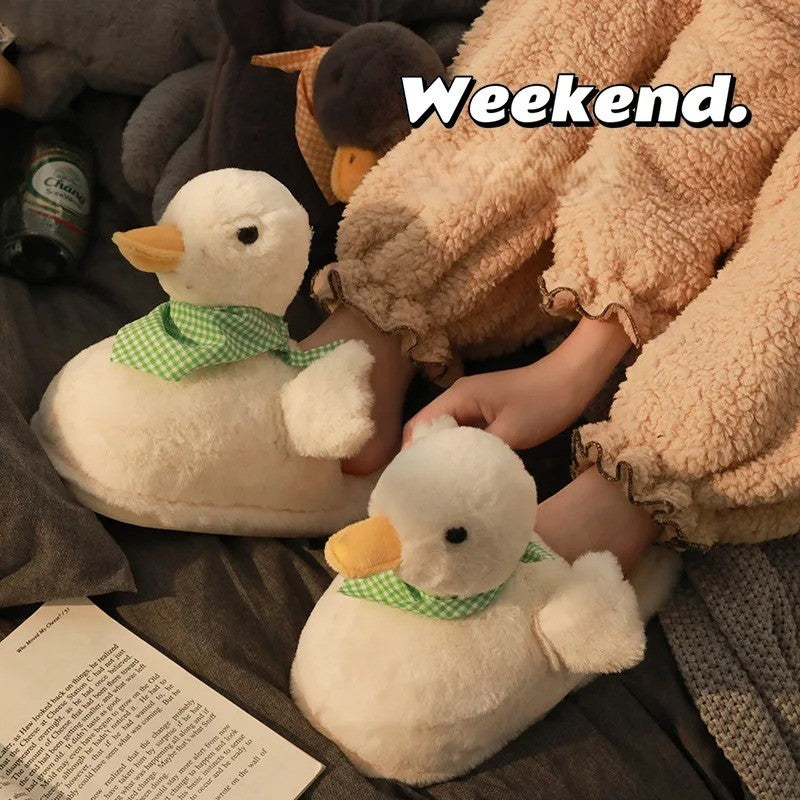 Mini Duck Non-Slip Comfy Slippers