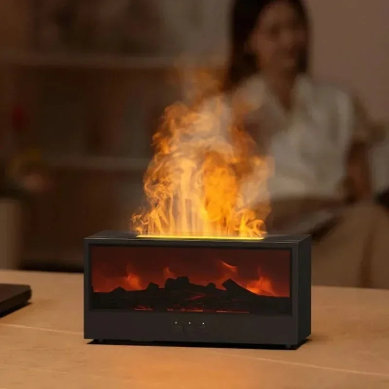 Fireplace Flame Mist Humidifier