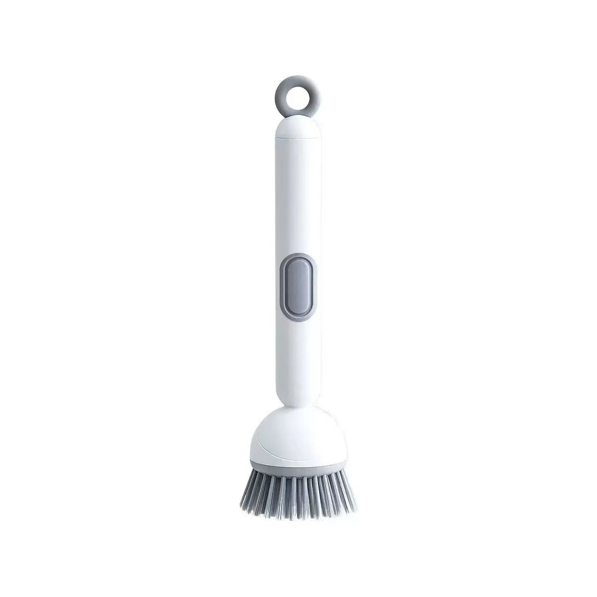 Press Clean Soap Dispensing Pot Scrub Brush