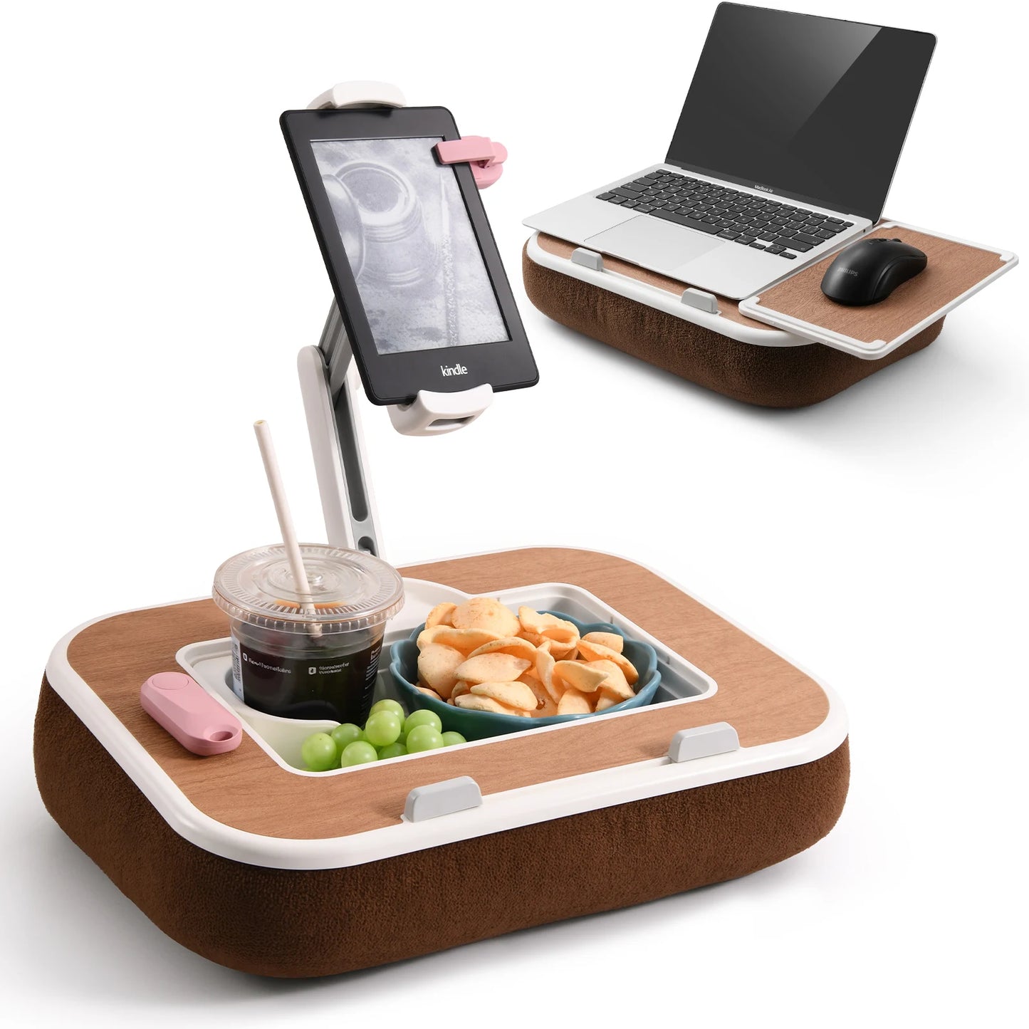 Work & Chill Rotating Tablet Pillow Desk