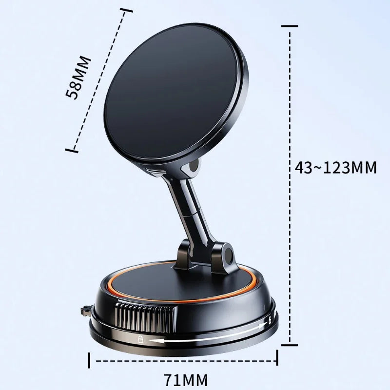 Strong Suction Wireless Car Magnetic Charging Phone Holder