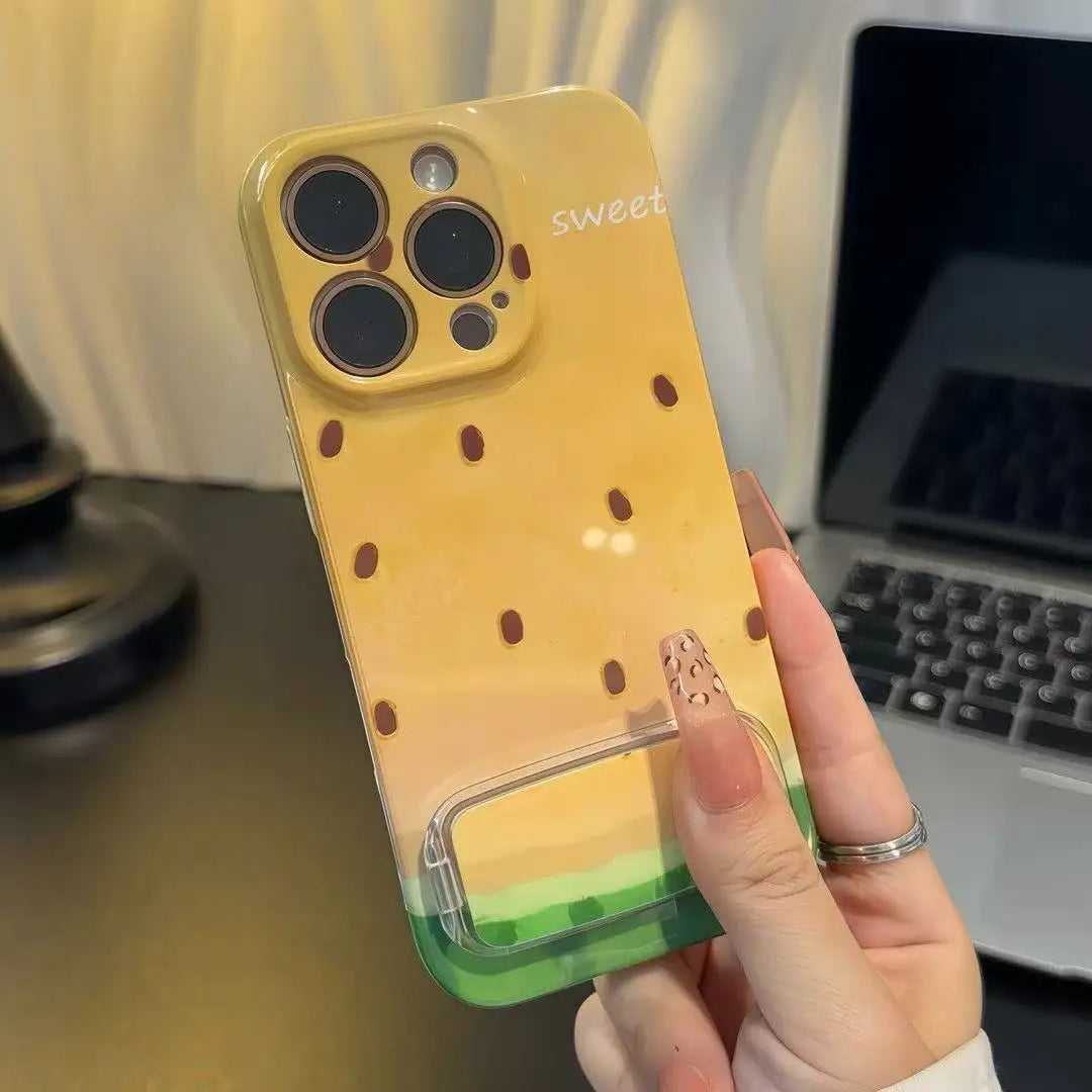 Juicy Shell Mirror Watermelon iPhone Case