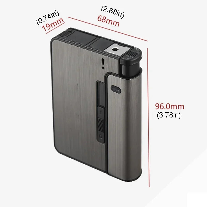 Dual Slot Pocket Built-in Storage Lighter
