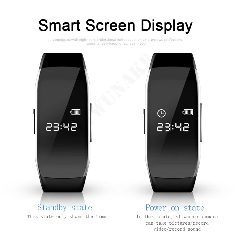 Silent Sight Mini Wireless HD Camera Watch