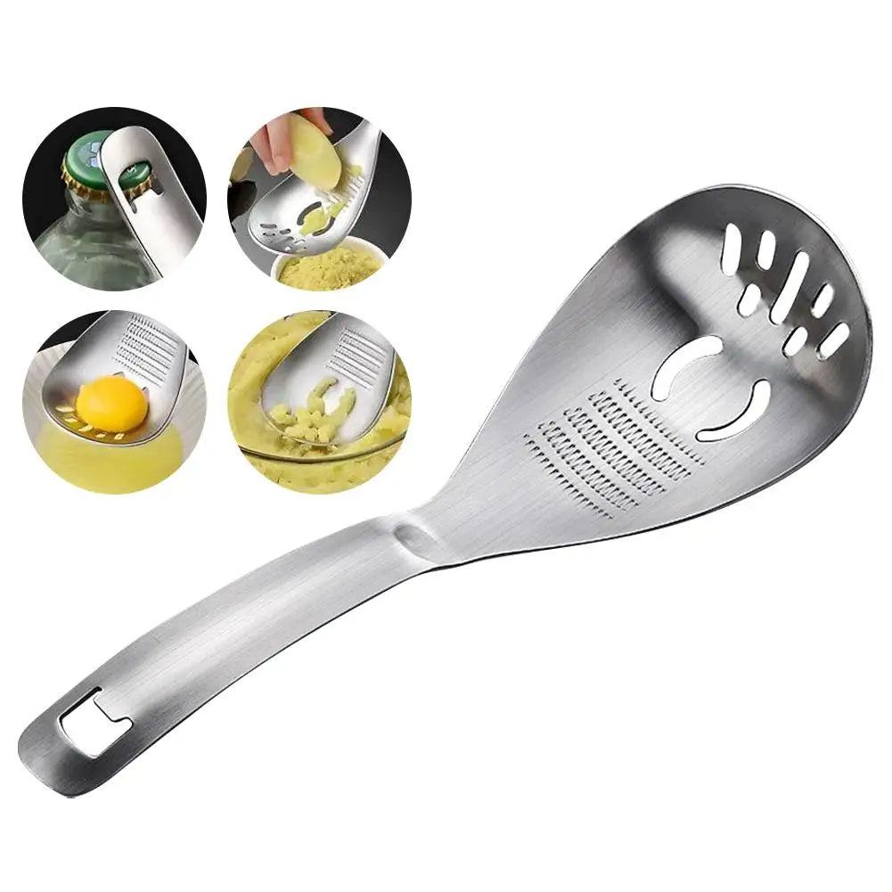 Prep Ninja 3in1 Garlic Ginger Yolk Stainless Spoon