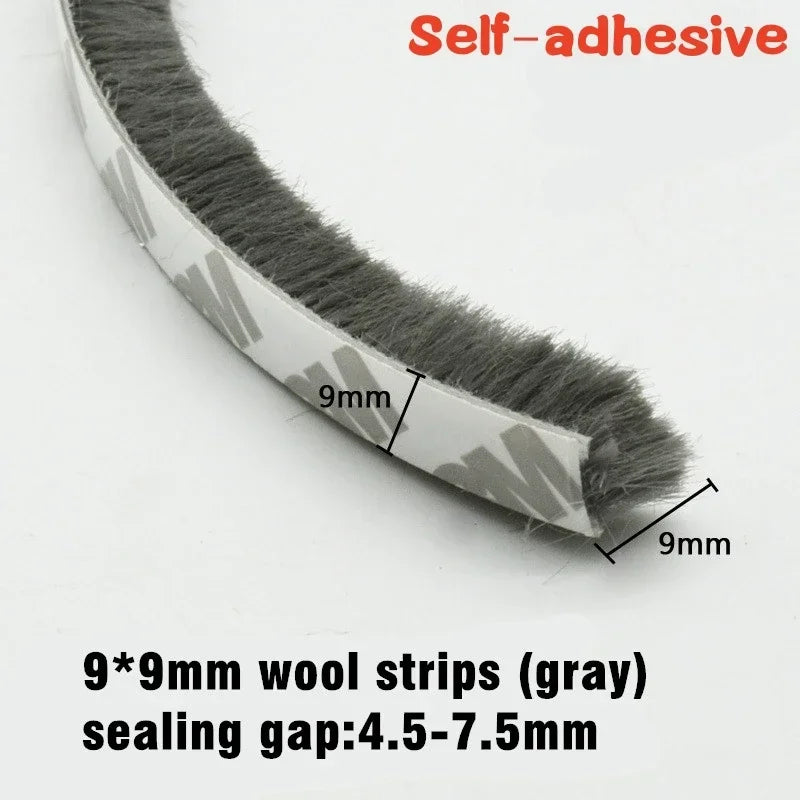 Dustproof Soundproof Brush Seal Strip