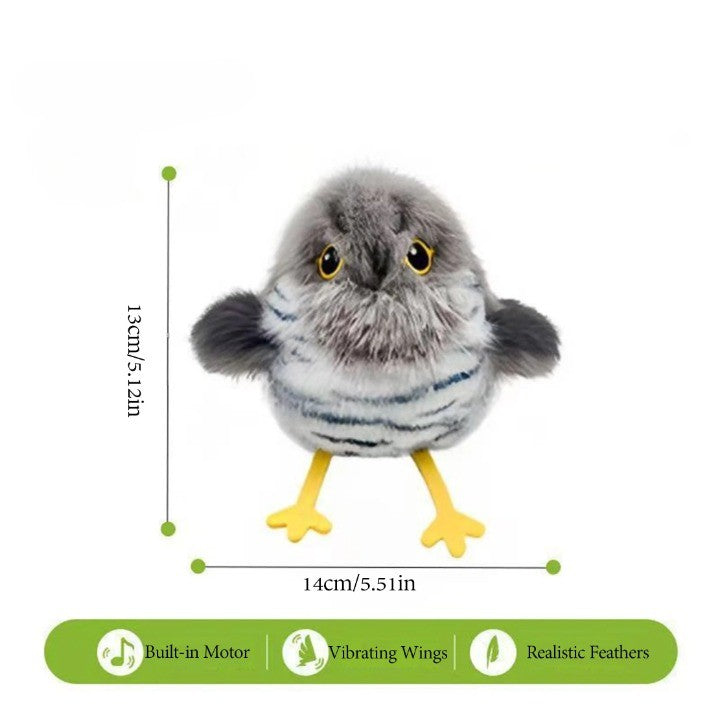 Chirping Bird Motion Cat Teaser Toy