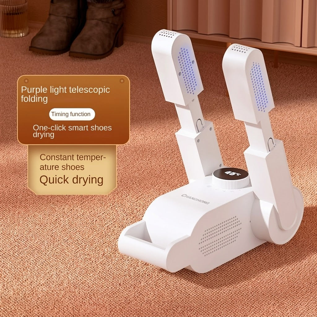 Boot & Go Quick-Heat Foldable Shoe Dryer