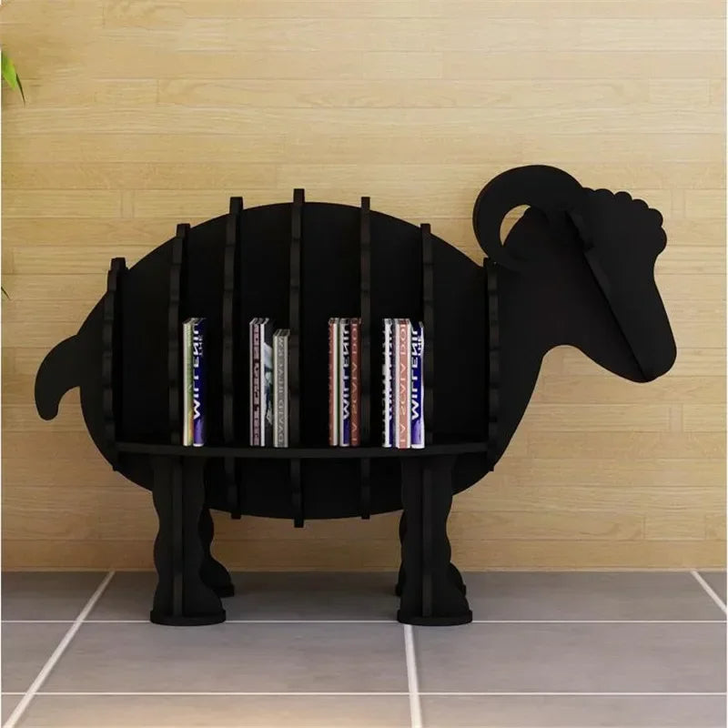 Creative Decorative Sheep Shaped BookCase