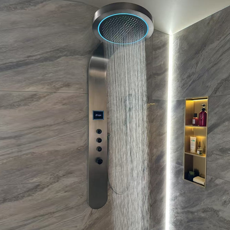 Hydro Massage Rainfall Digital Shower Set