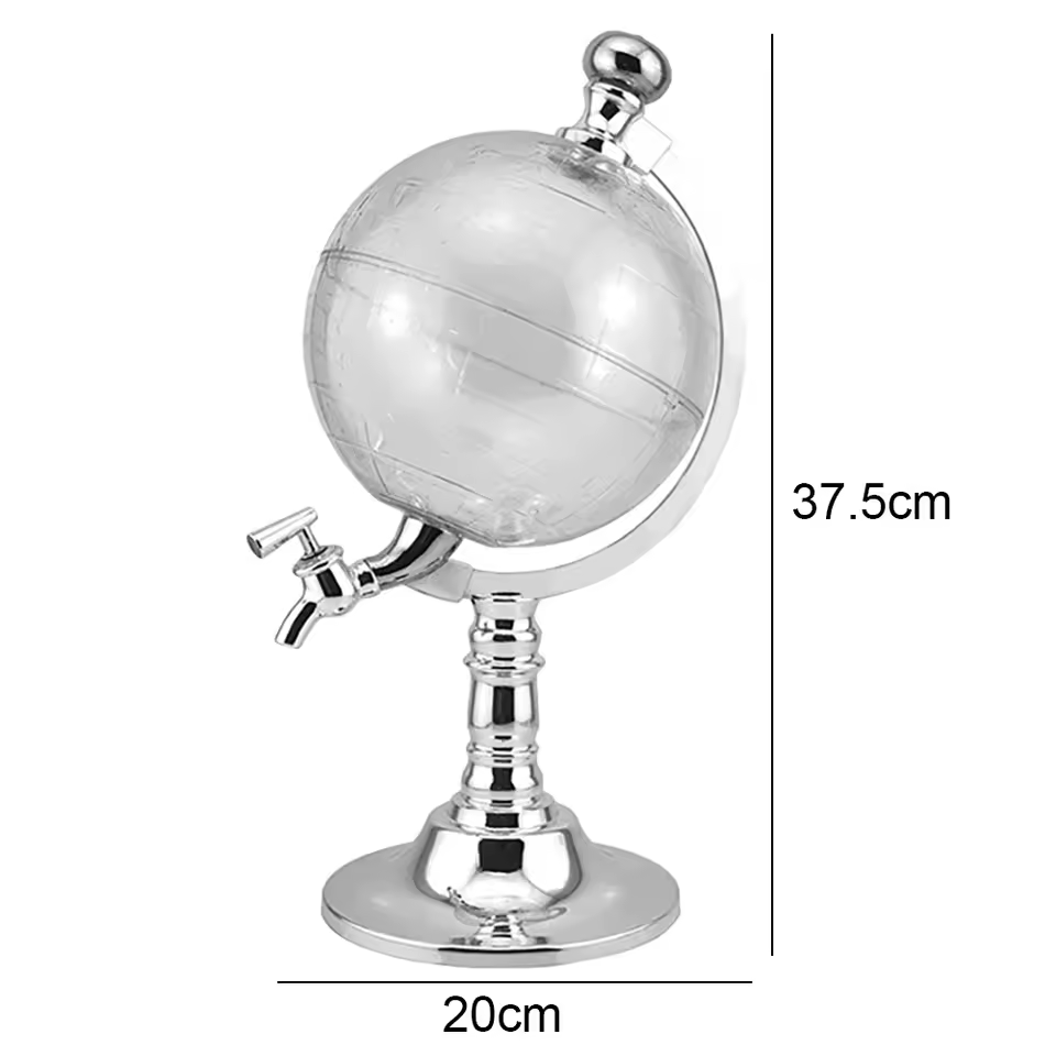 Elegant Globe Vintage Beverage Dispenser