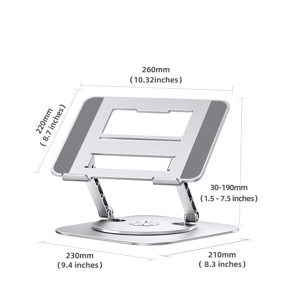 360 Rotating Laptop Holder Stand