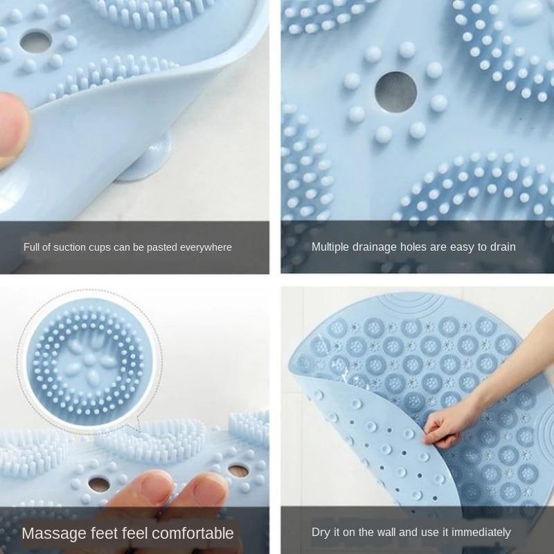 Anti-Slip Textured Bathroom Shower Mat - MaviGadget
