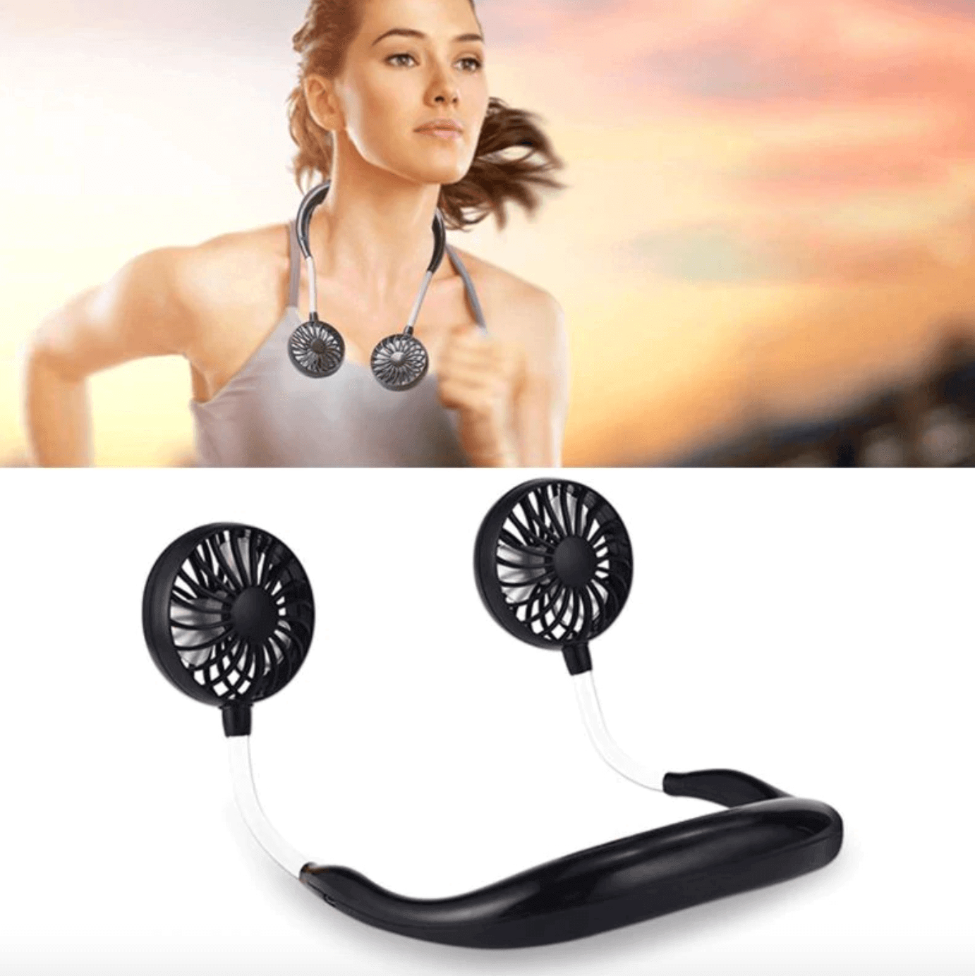 Hands-free Portable Air Cooler - MaviGadget