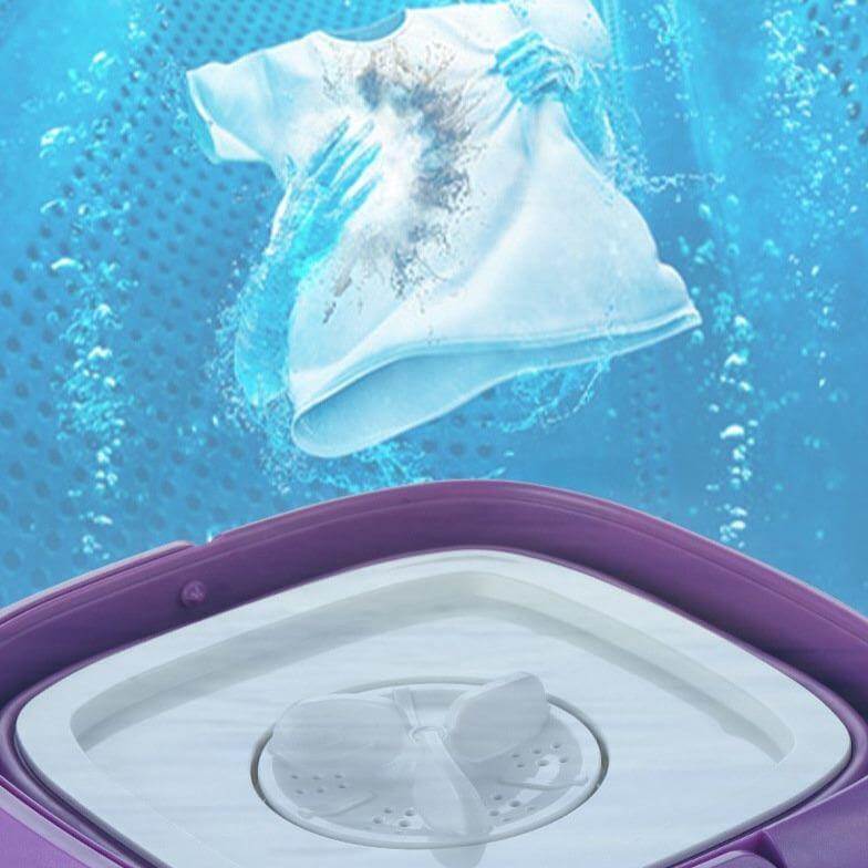 Portable Folding Ultrasonic Easy Simple Washing Machine - MaviGadget
