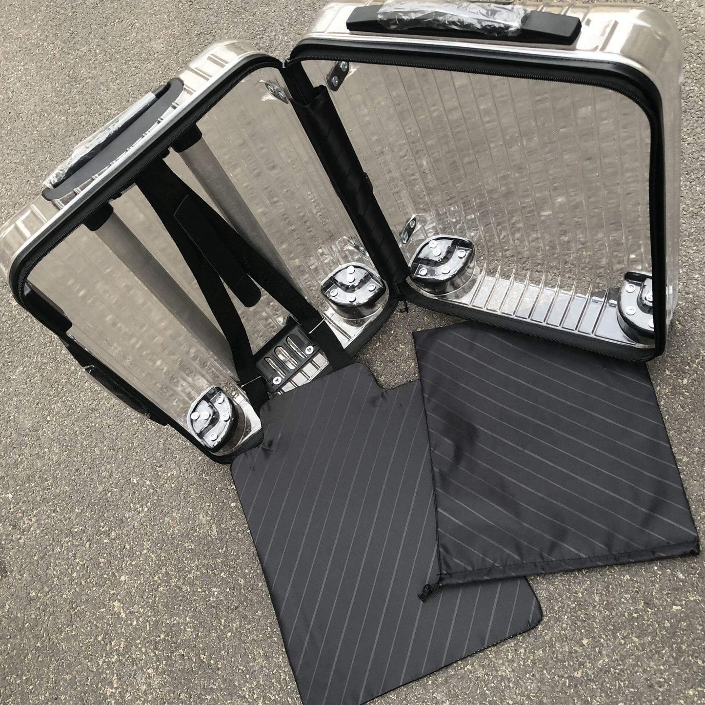 Transparent Traveler Luggage - MaviGadget