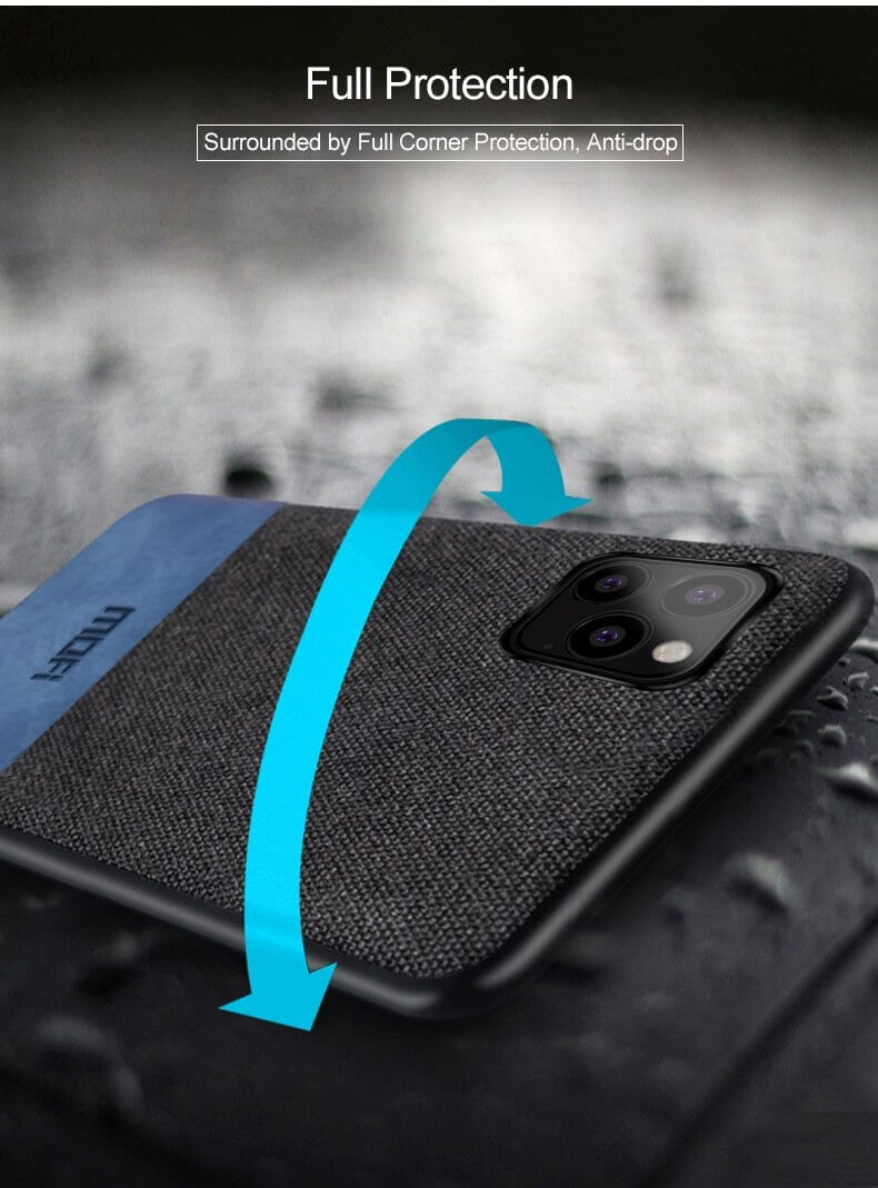 Cotton Cloth Dark iPhone Cases - MaviGadget