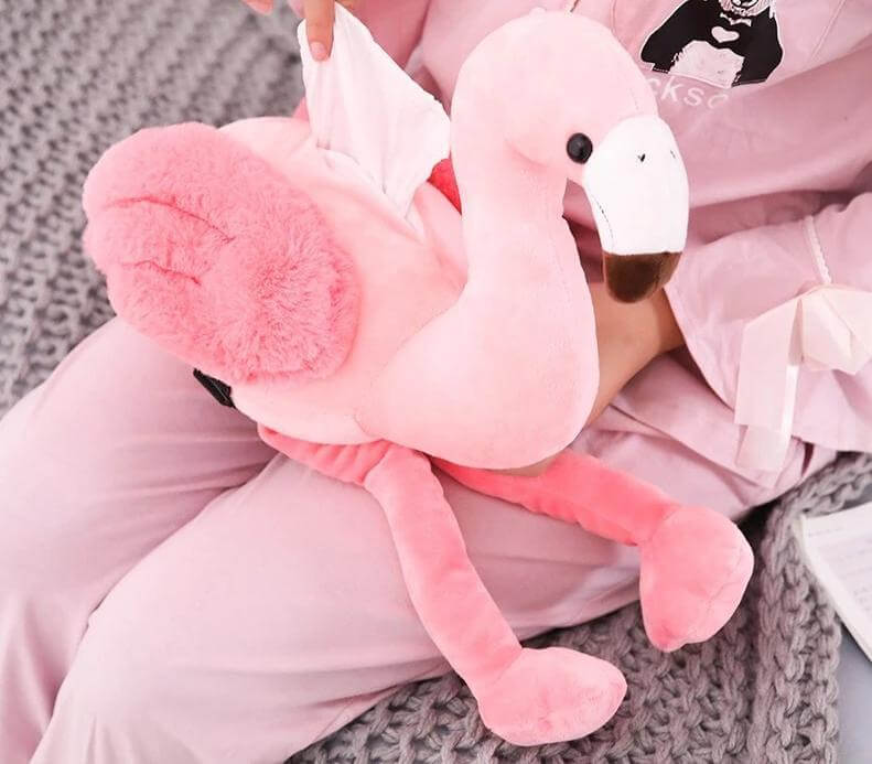 Flamingo Pink Bird Tissue Box - MaviGadget