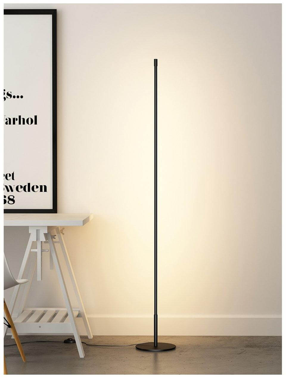 Elegant Vertical Atmospheric Floor Lamp - MaviGadget