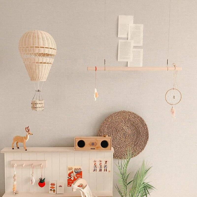 Handmade Nordic Hot Air Balloon Hanging Decor - MaviGadget