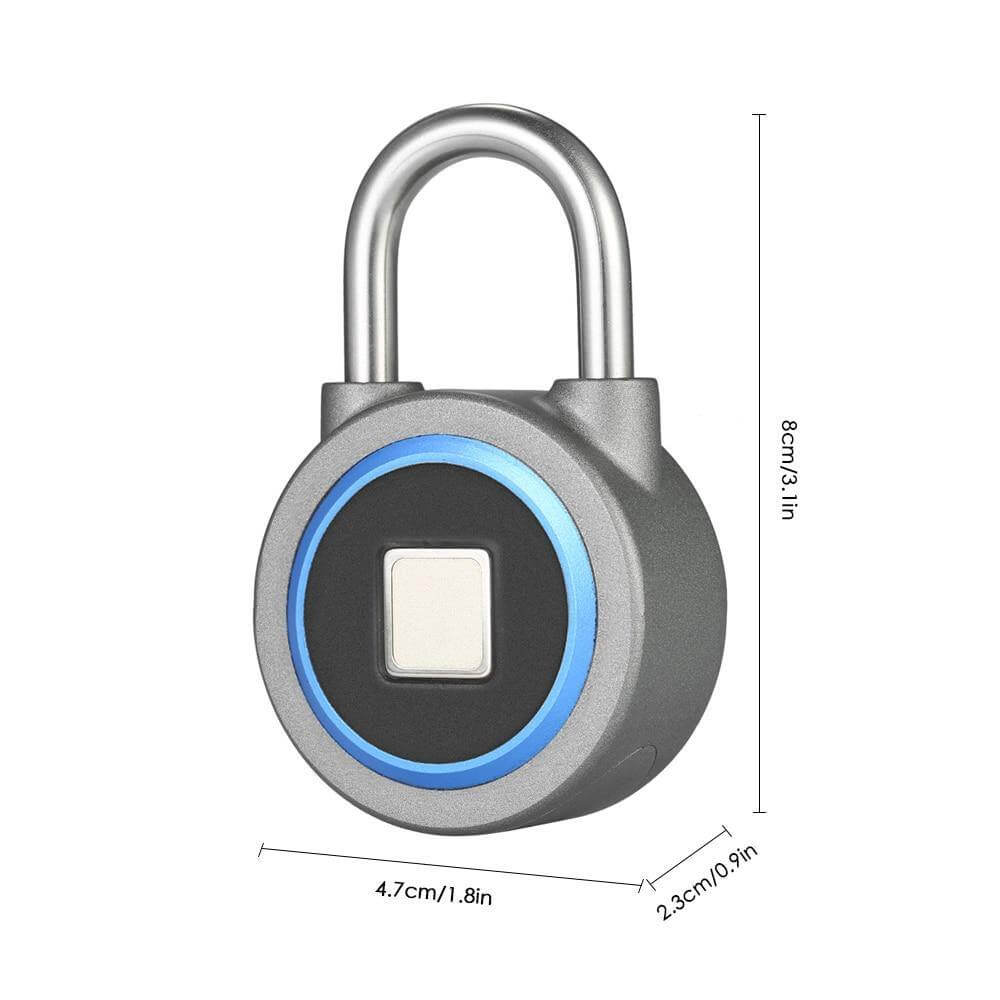 Smart Anti-theft Fingerprint Keyless Padlock - MaviGadget
