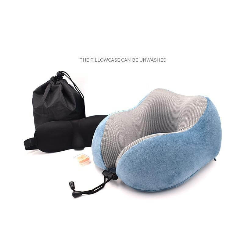 Shaped Soft Memory Foam Neck Pillow - MaviGadget