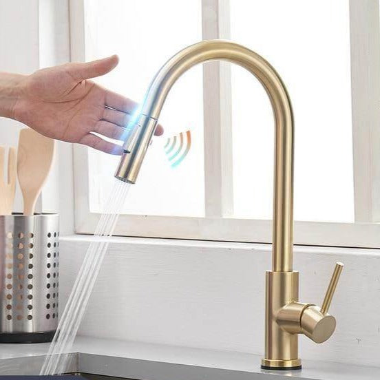Smart Assistive Touch Control Kitchen Faucet - MaviGadget