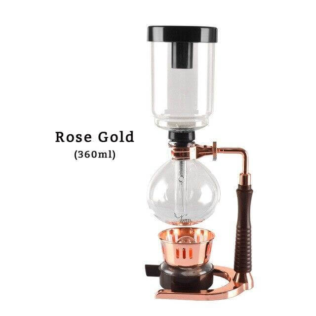 Elegant Glass Siphon Coffee Maker - MaviGadget