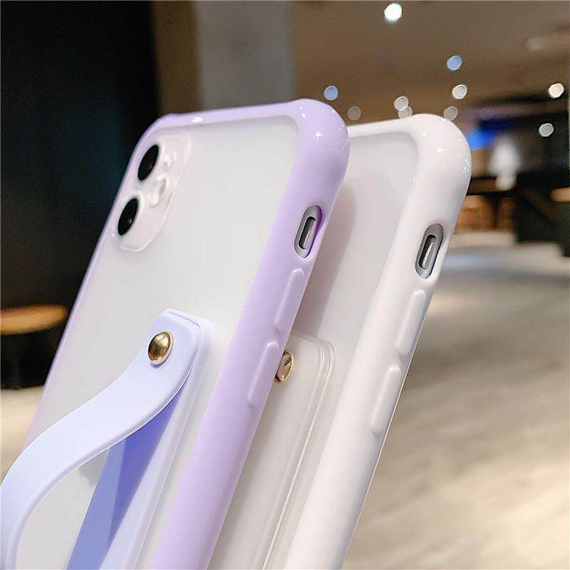 Wrist Strap Shockproof iPhone Cases - MaviGadget