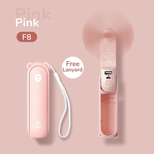 Rechargeable Portable Handheld Foldable Mini Fan - MaviGadget