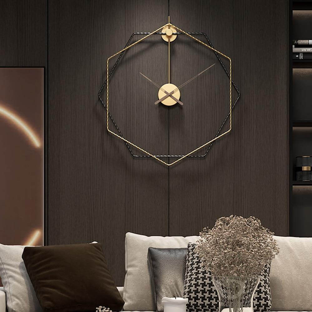 European Style Simple Silent Wall Clock - MaviGadget