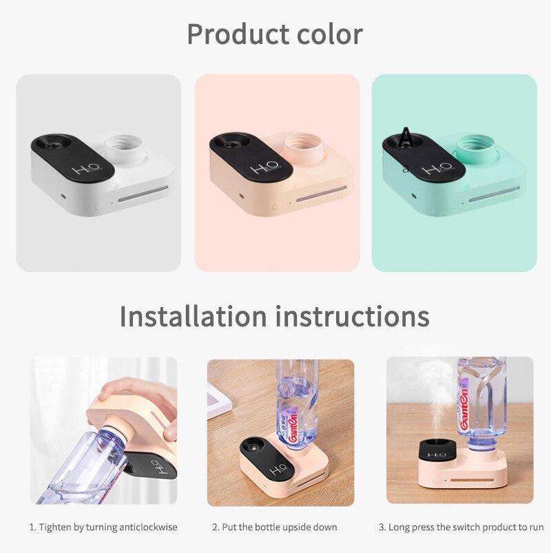 Ultrasonic Mini Oil Air Humidifier Essential Diffuser - MaviGadget