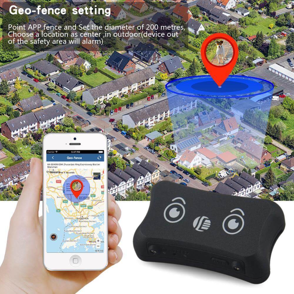 Waterproof GPS Pet Tracking Collar - MaviGadget
