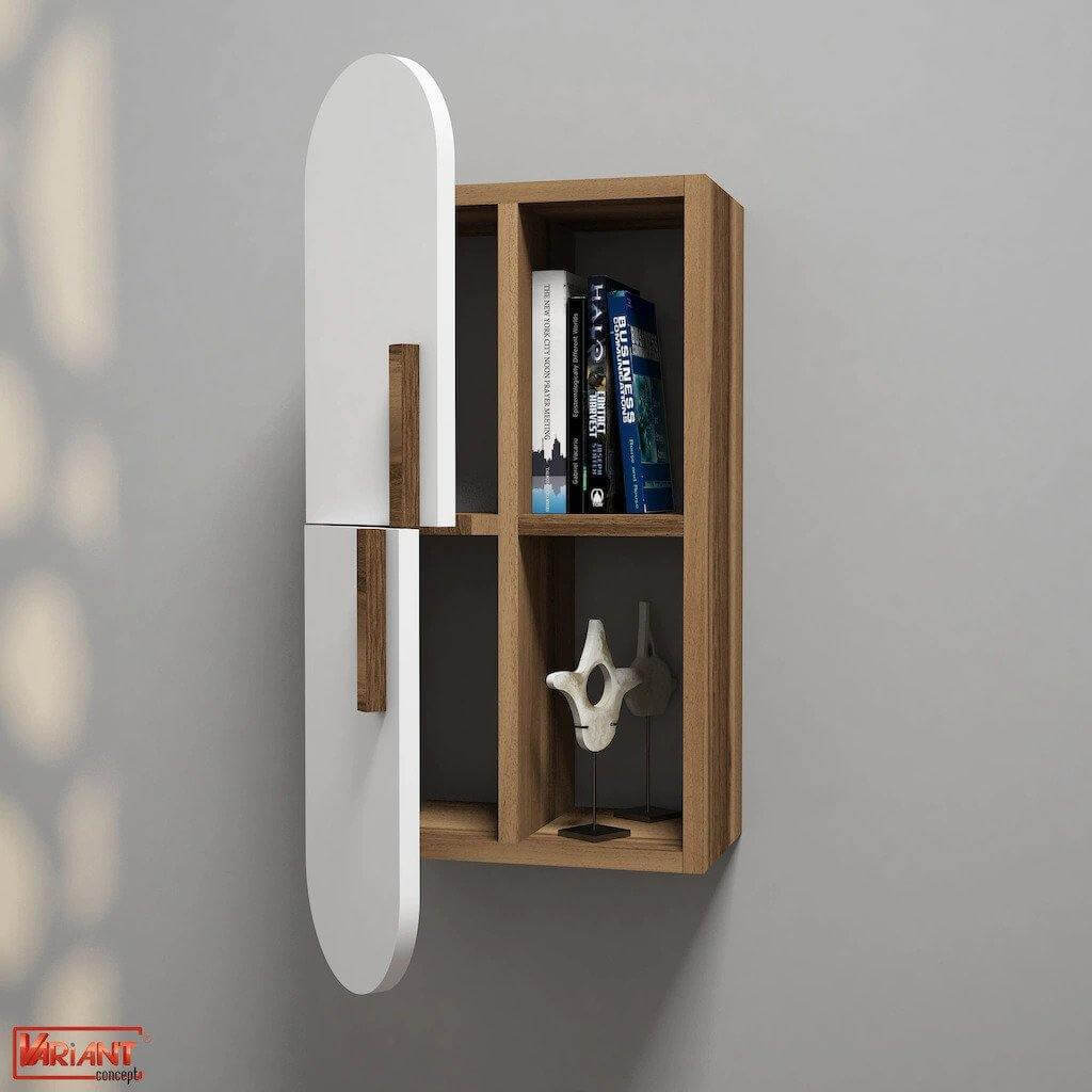 Nordic Modern Casual Wooden Shelf - MaviGadget