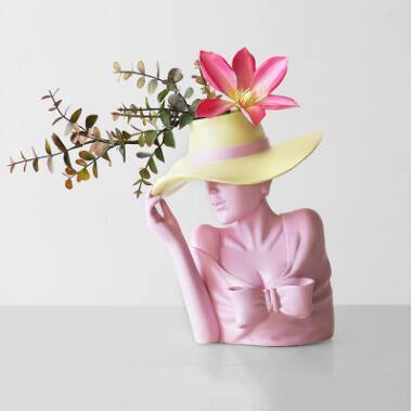 Pretty Woman Figure Flower Pot - MaviGadget