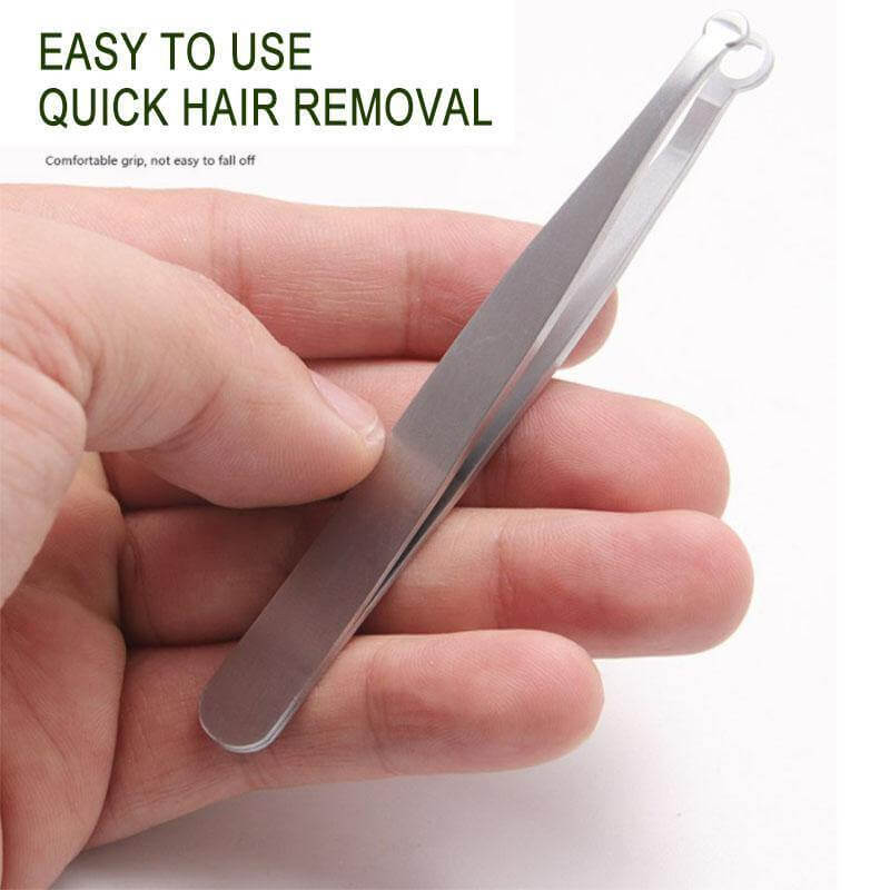 Nose Hair Round Tip Trimming Tweezers - MaviGadget