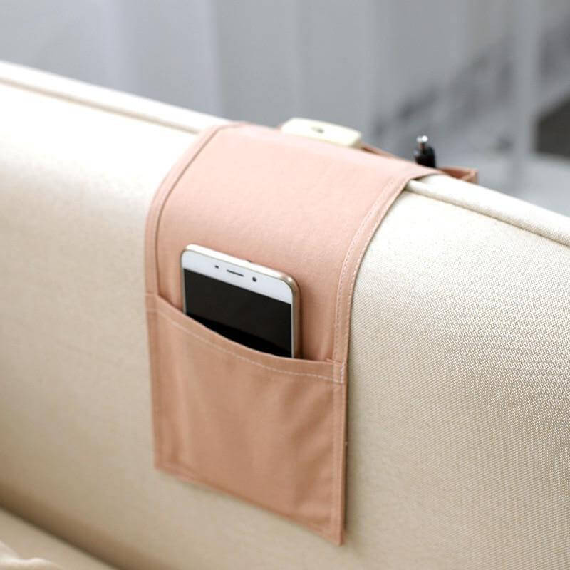 Cotton Linen Bedside Storage Bag - MaviGadget