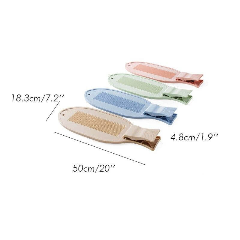 Creative Fish Cutting Board with Clip - MaviGadget