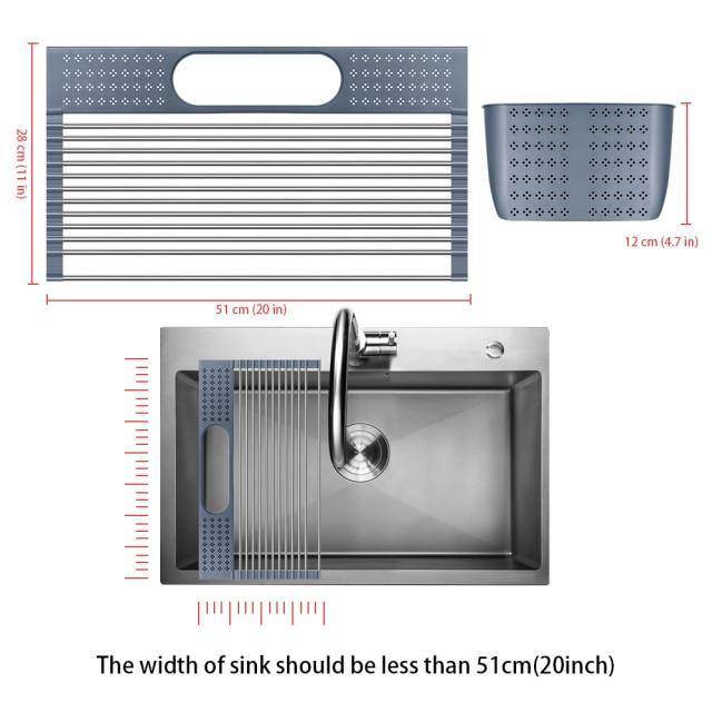 Multi Functional Over Sink Drying Rack - MaviGadget