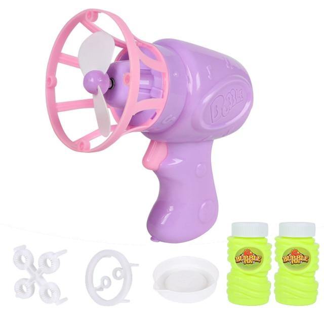 Electric Kids Bubble Flower Fan - MaviGadget