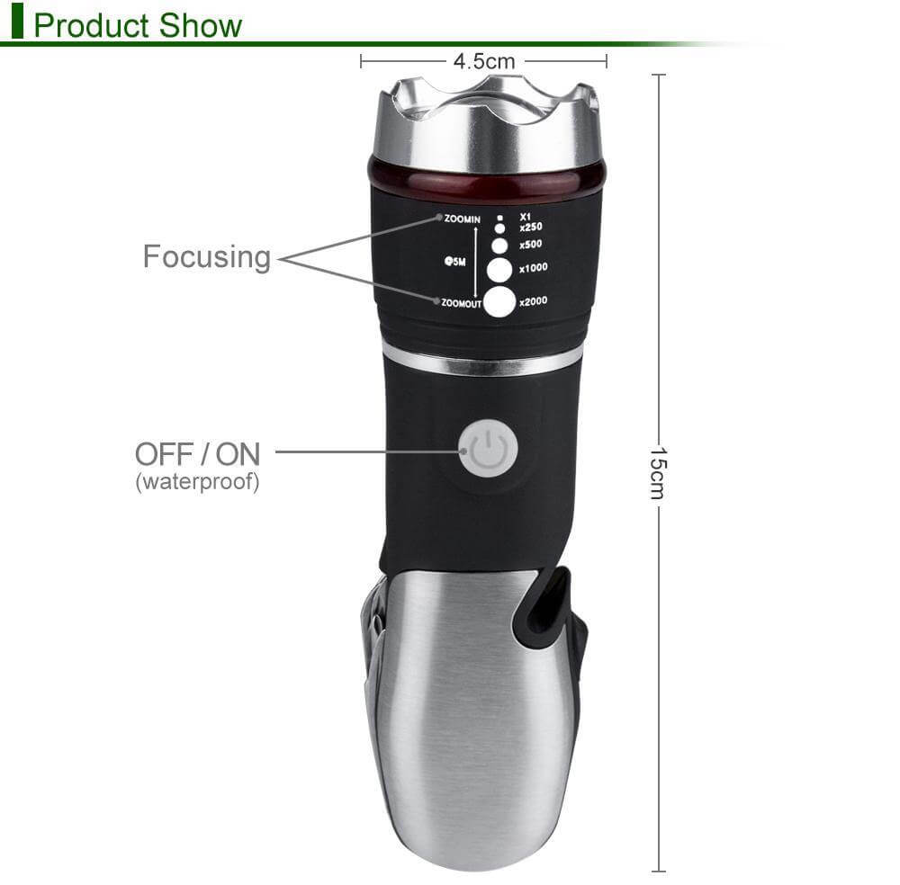 Multifunctional Waterproof LED Light Outdoor Camping Tool - MaviGadget