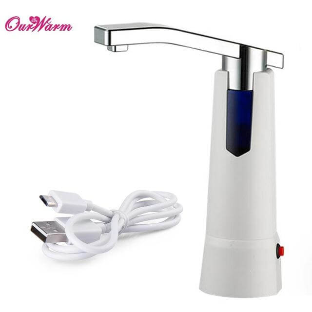 Easy Pump Water to the Bottle Electric Water Dispenser with Rechargeable Battery - MaviGadget