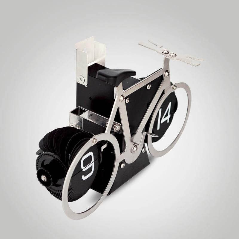 Stainless Steel Digital Automatic Creative Bike Clock - MaviGadget