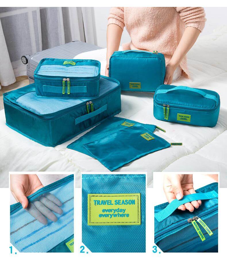 7pcs/Set Packing Waterproof Cubes - MaviGadget